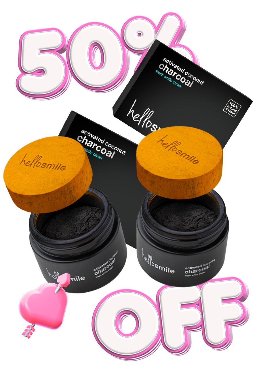 Buy One, Get Two! - HelloSmile Activated Charcoal